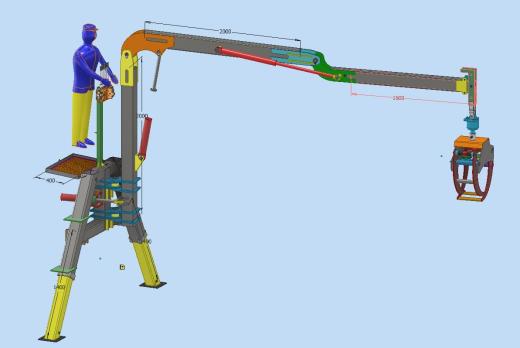 HolzkranZ型起重机模型3D图纸 STP格式缩略图