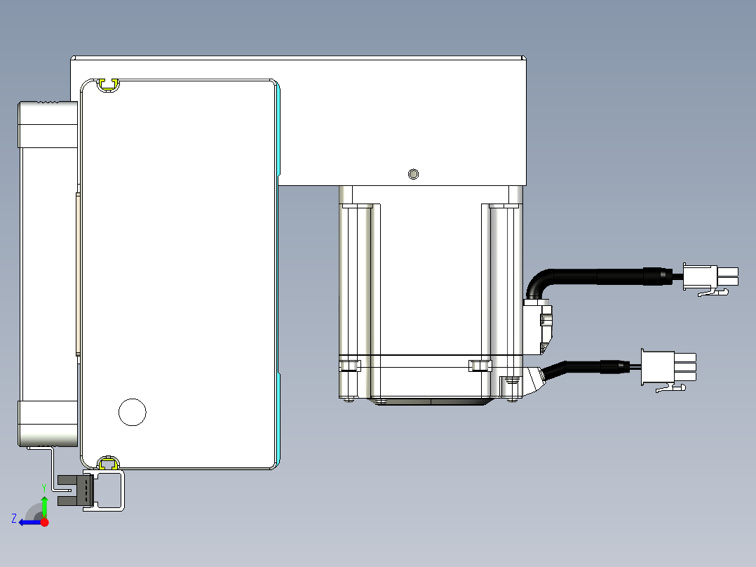 威洛博VBC同步带传动一无尘环境VBC17-L45-S100-BRD-ZP75-C3右视图