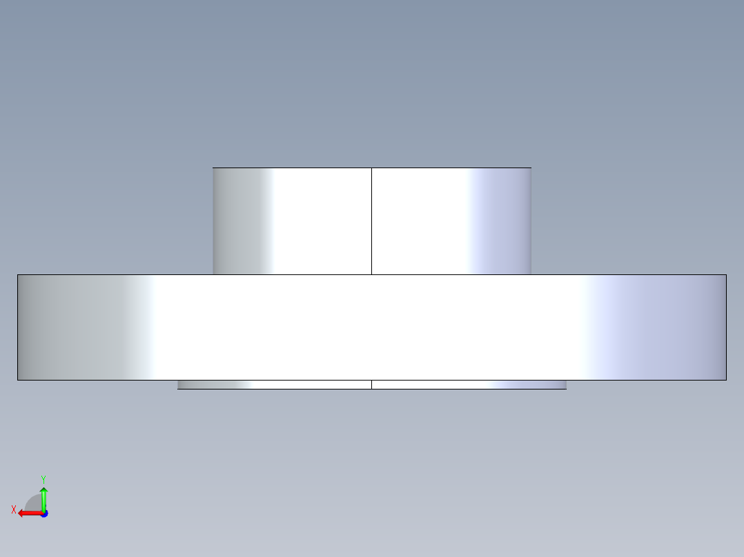 聚氯乙烯配件27-Sch80_Flange Vanstone_FPT_855-012_1.25in后视图