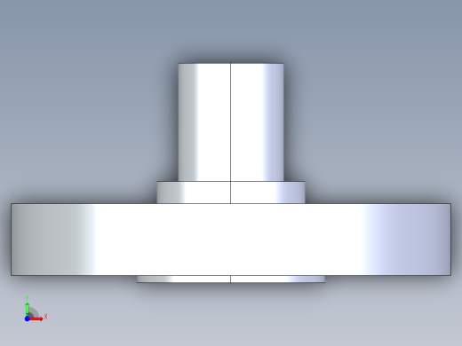 CPVC管件28-Sch80_Flange Vanstone_SPIG_9856-005_0.5in前视缩略图