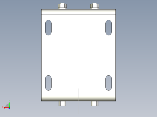 自動滑動張力器-(SUS製)AST-SUS-3D多系列多零件图纸模型后视缩略图