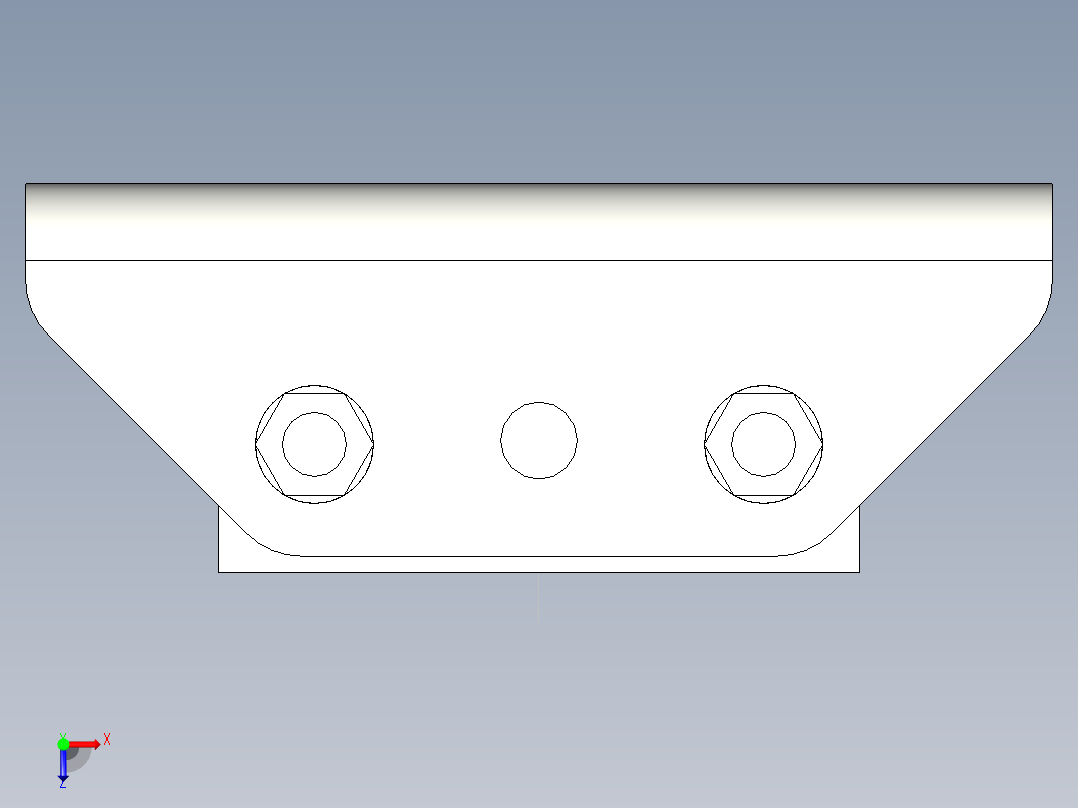 自動滑動張力器-(SUS製)AST-SUS-3D多系列多零件图纸模型俯视图