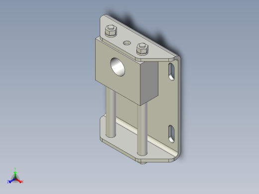 自動滑動張力器-(SUS製)AST-SUS-3D多系列多零件图纸模型正等轴测缩略图