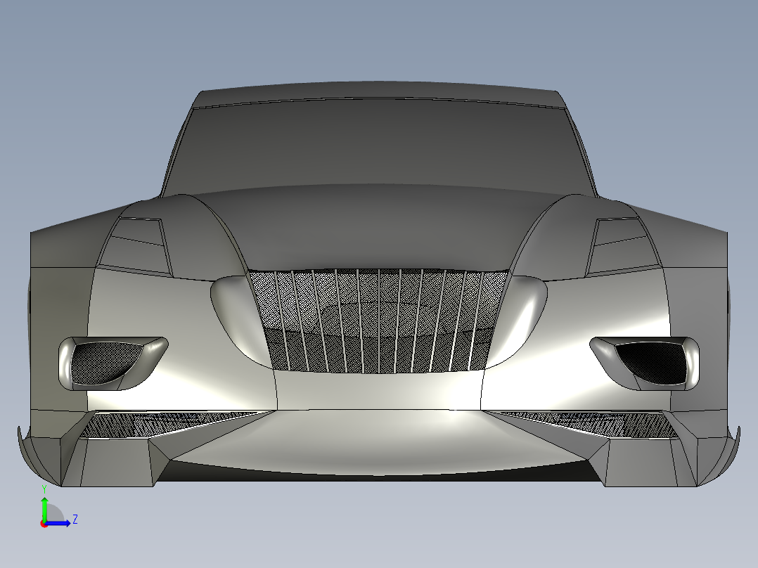 汽车车身 (35)左视图