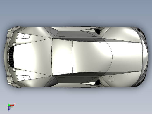 汽车车身 (35)俯视缩略图