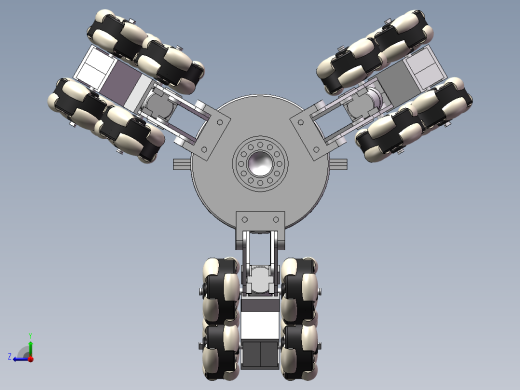 电缆管道检测机器人设计含三维图==646683==400dw右视缩略图