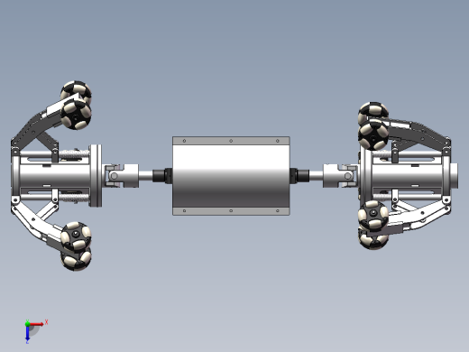 电缆管道检测机器人设计含三维图==646683==400dw俯视缩略图
