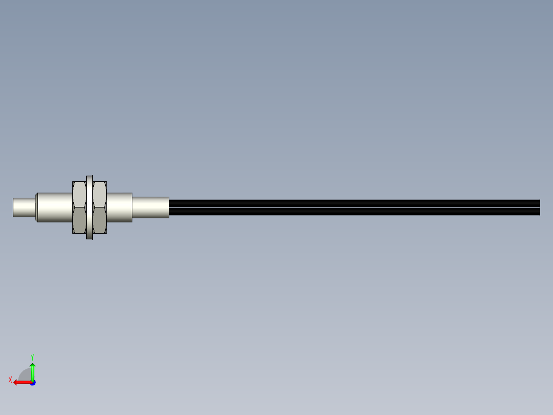 光纤元件漫反射型FR-D421后视图