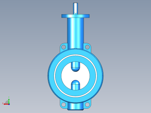 阀门模型WD71X-D_[80]后视缩略图