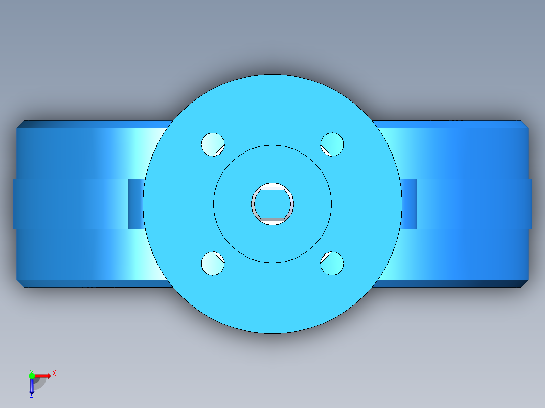 阀门模型WD71X-D_[80]俯视图