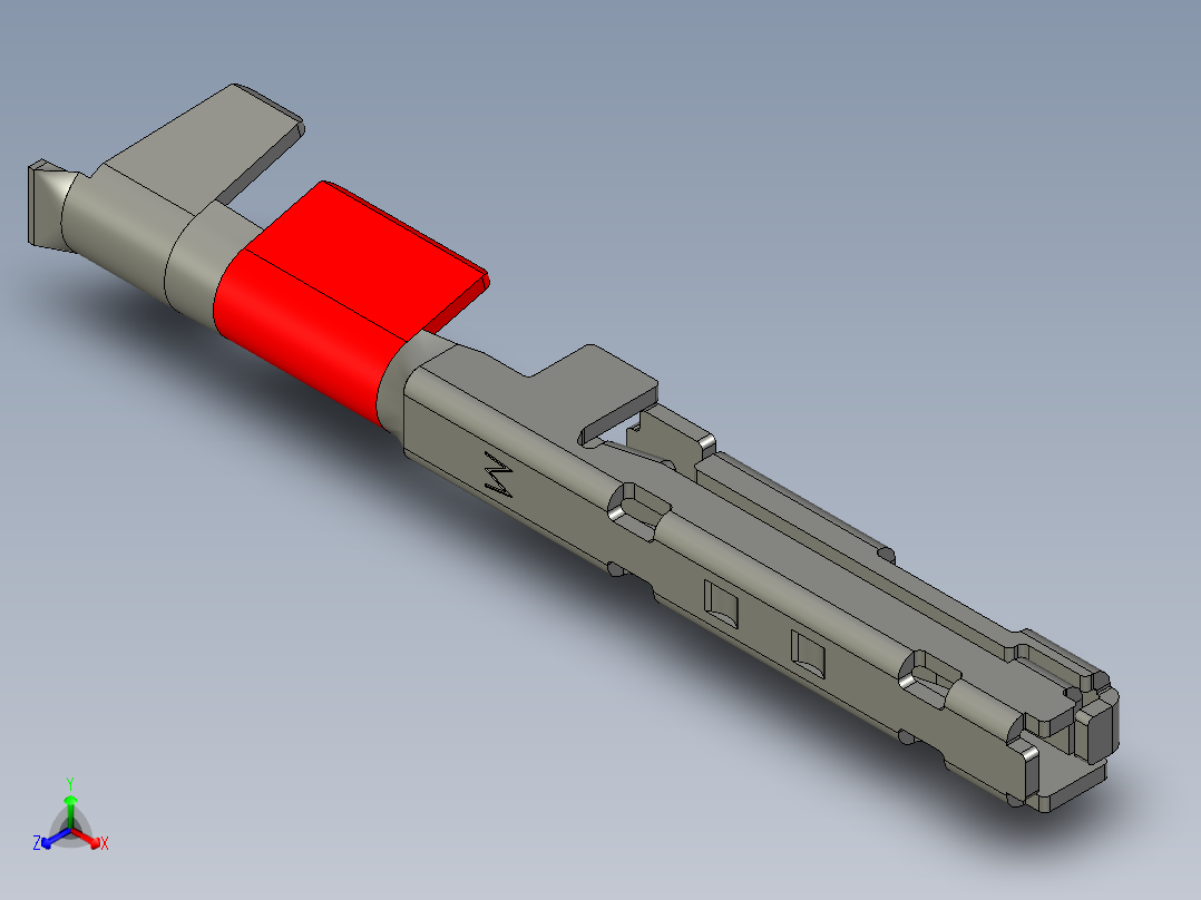 连接器端子AAUS003&4-036K03B1主视图