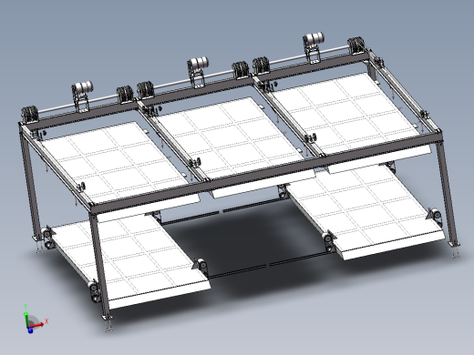 2X3轿车升降横移式立体车库设计含三维二维说明书完整设计资料486435