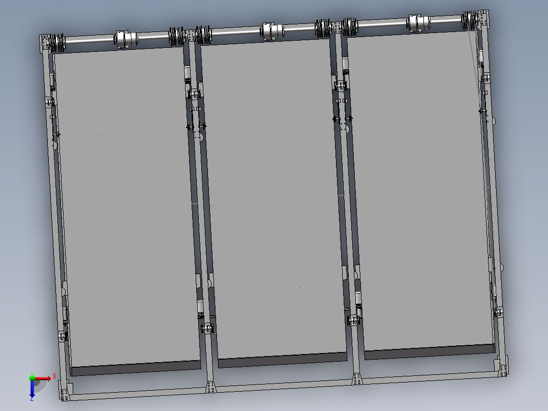 2X3轿车升降横移式立体车库设计含三维二维说明书完整设计资料486435俯视图