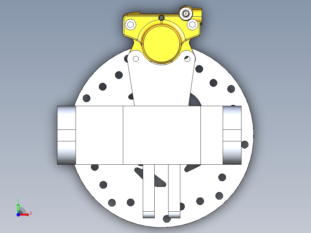 制动器 (48)前视图