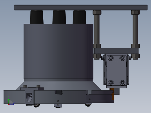 精密震动送料盘左视缩略图