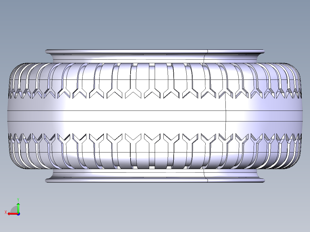 catia轮胎建模55810===8后视图