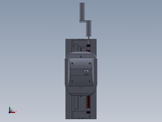 曲柄摇杆玩具打印前视缩略图