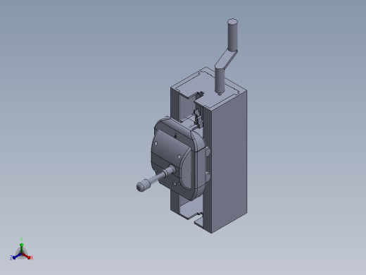 曲柄摇杆玩具打印正等轴测缩略图