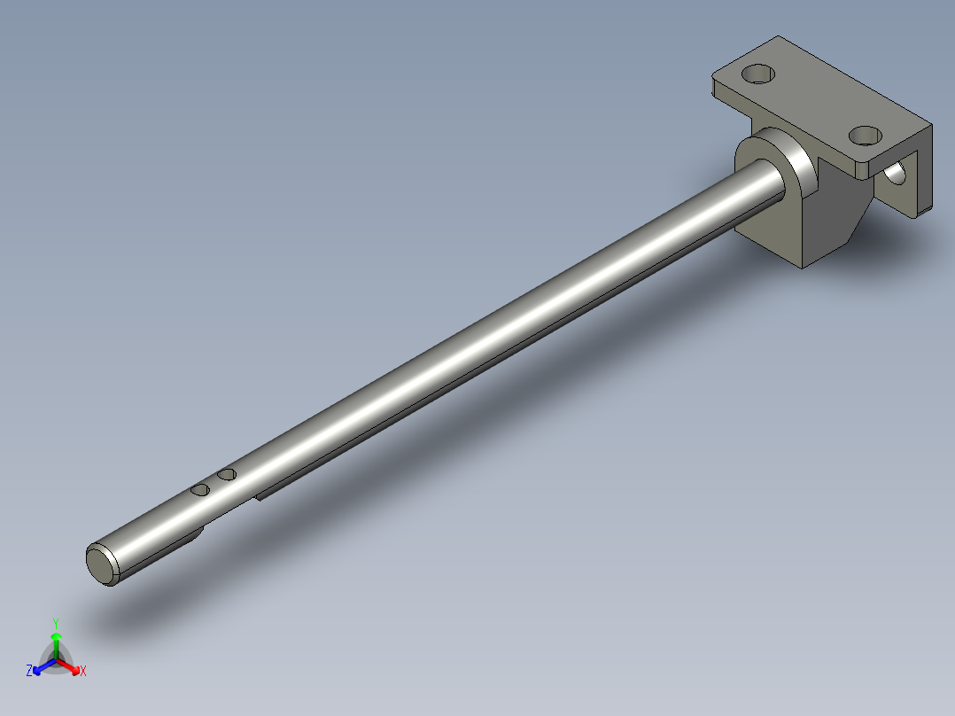 基恩士PZ-S20_kc图纸模型主视图