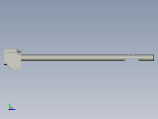 基恩士PZ-S20_kc图纸模型左视缩略图