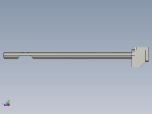基恩士PZ-S20_kc图纸模型右视缩略图