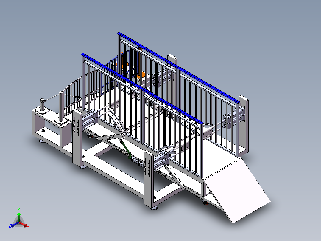牲畜体检限位架sw23