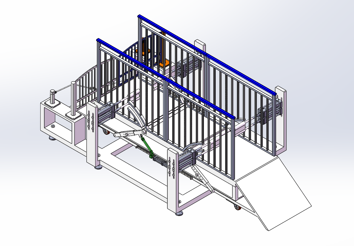 牲畜体检限位架sw23