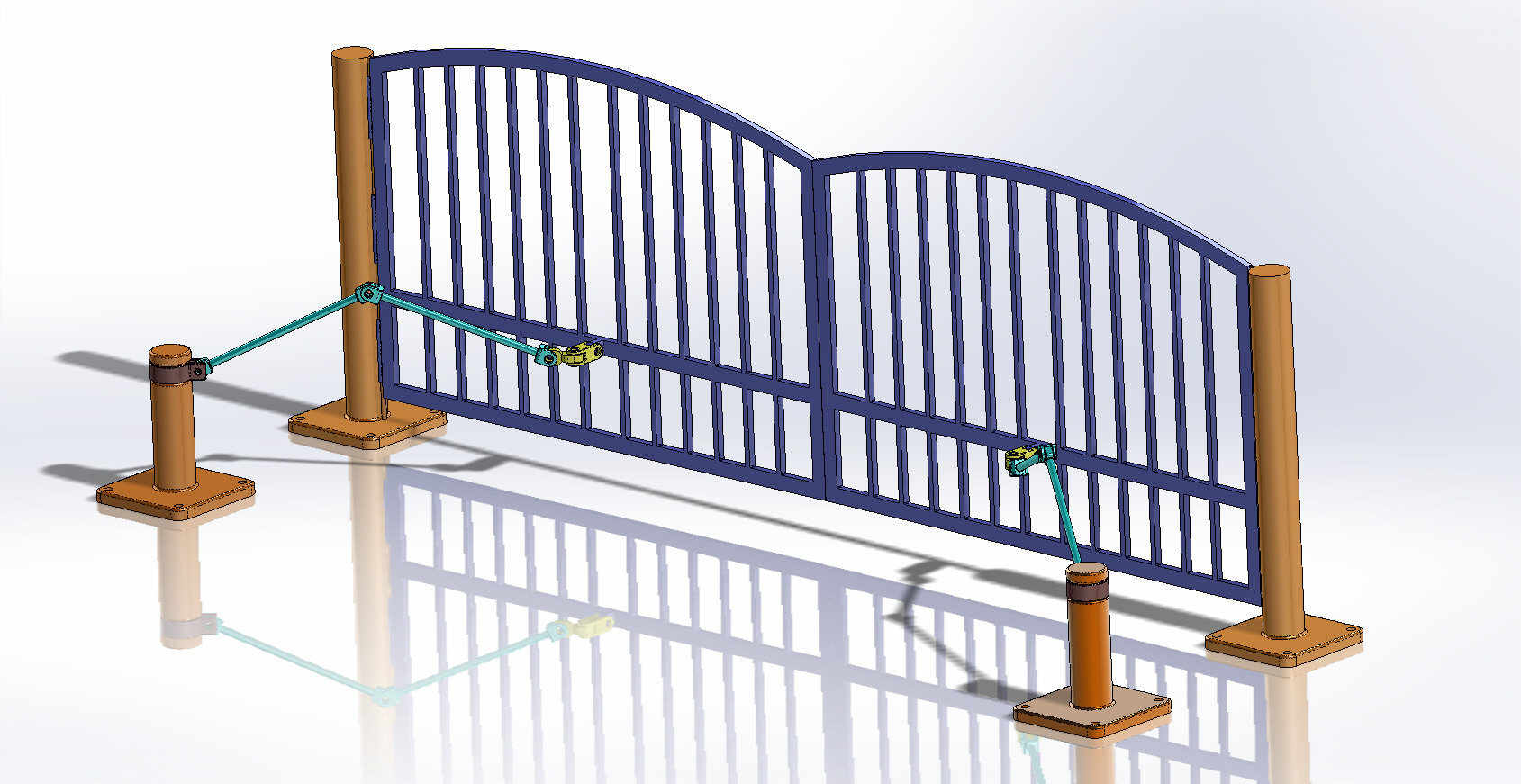 牲畜体检限位架sw23