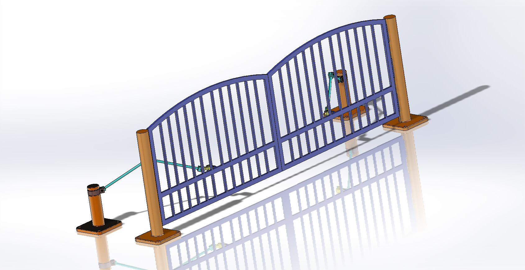 牲畜体检限位架sw23