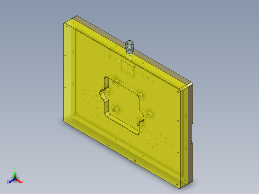 JG1-C笔记本CNC工装夹具三维模型-点胶治具-211221