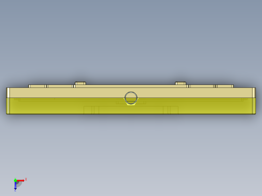 JG1-C笔记本CNC工装夹具三维模型-点胶治具-211221俯视缩略图