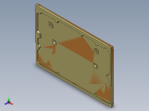铝板开粗程序模型
