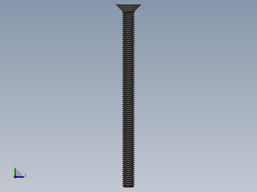 Screw_ISO_10642_M6x90_A2.SLDPRT左视图