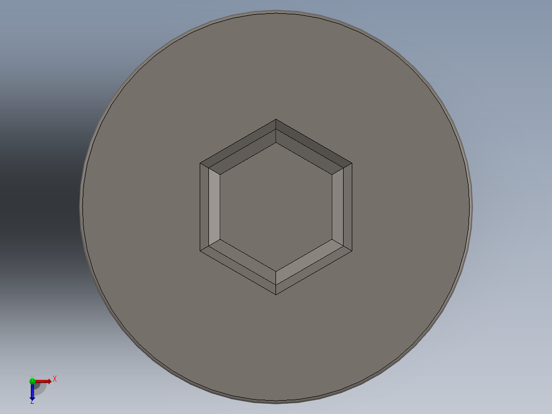 Screw_ISO_10642_M12x110_A2俯视图