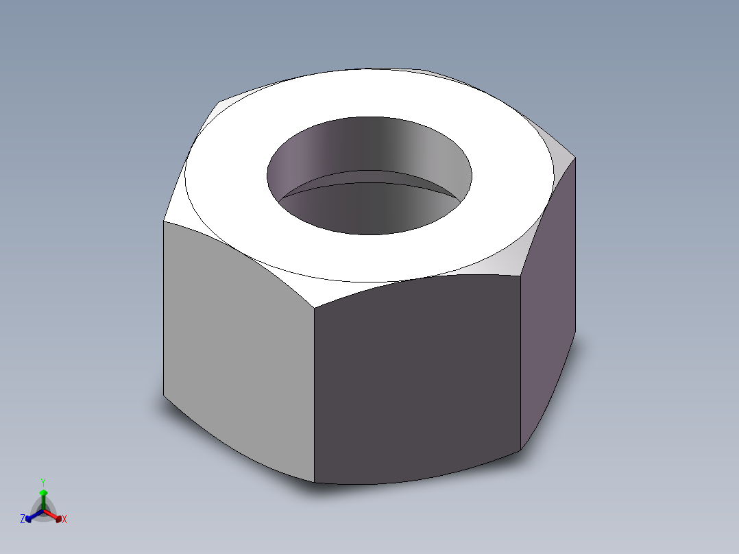 NL+NS 功能螺母、NS-30正等轴测图