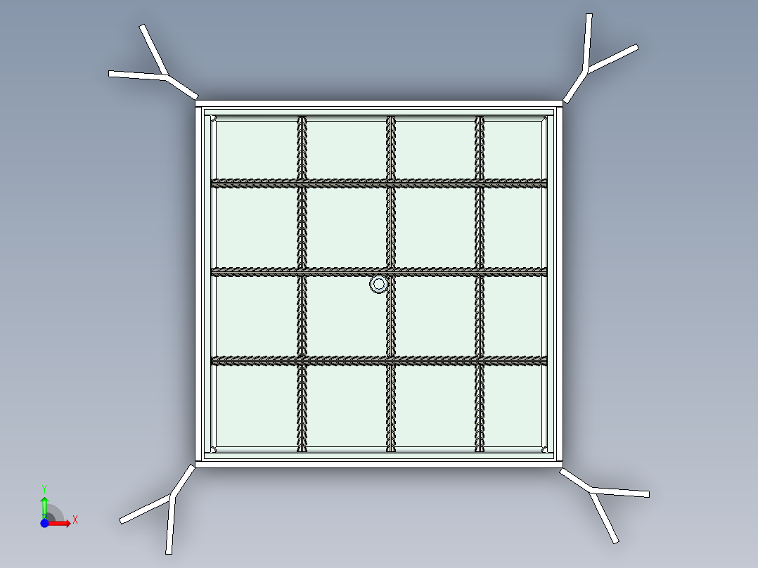 A0002757-混凝土桥梁用不锈钢电动轴箱前视图