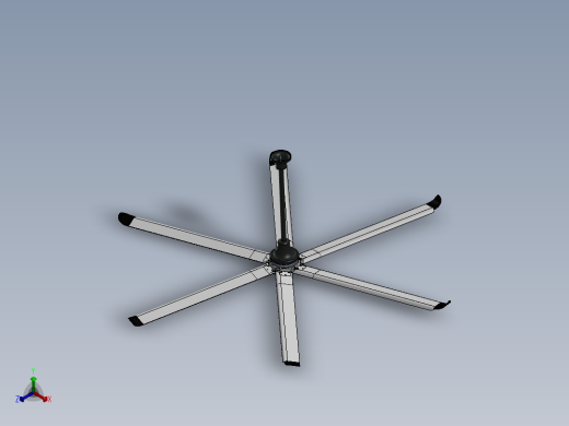 风扇(6)正等轴测缩略图