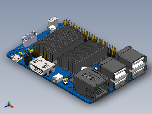 电路板、主板(231)正等轴测缩略图