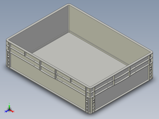 周转箱、箱子(22)正等轴测缩略图