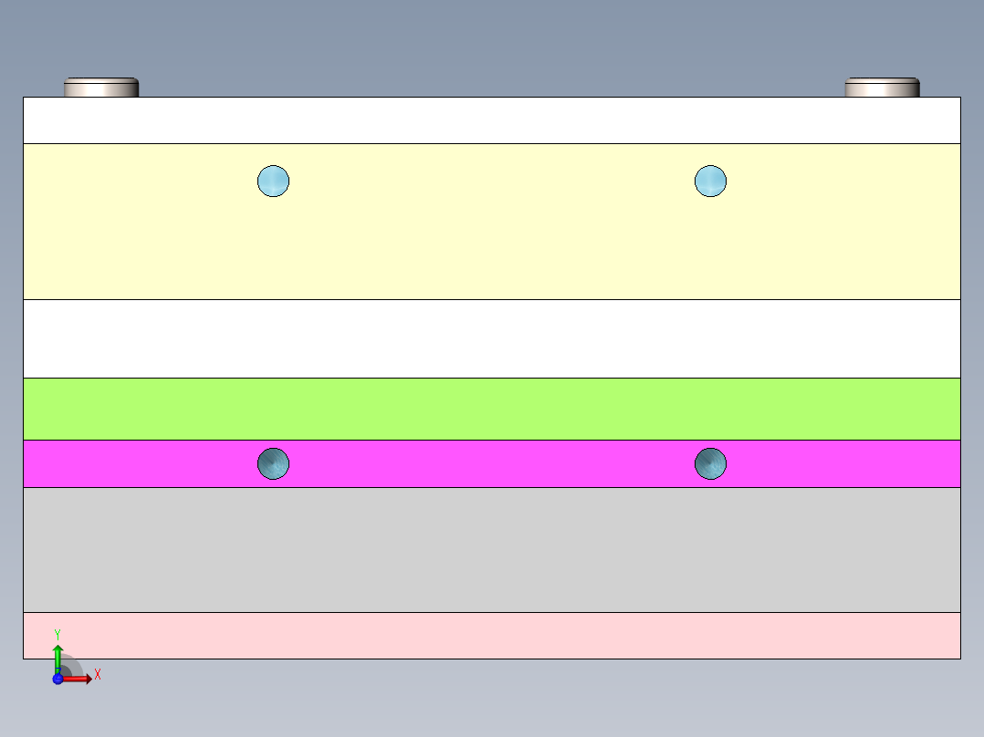 注塑模具、模具(144)前视图