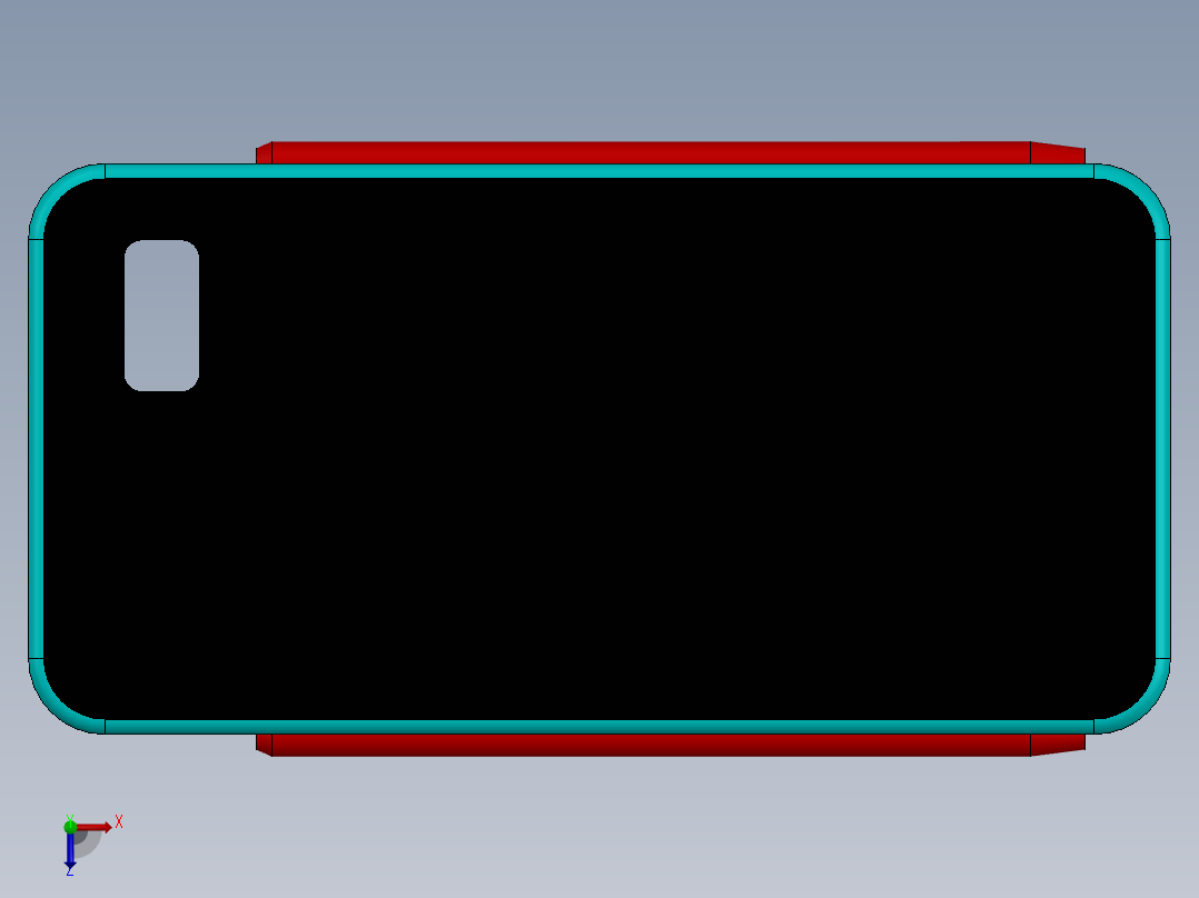 液冷智能手机保护套13俯视图