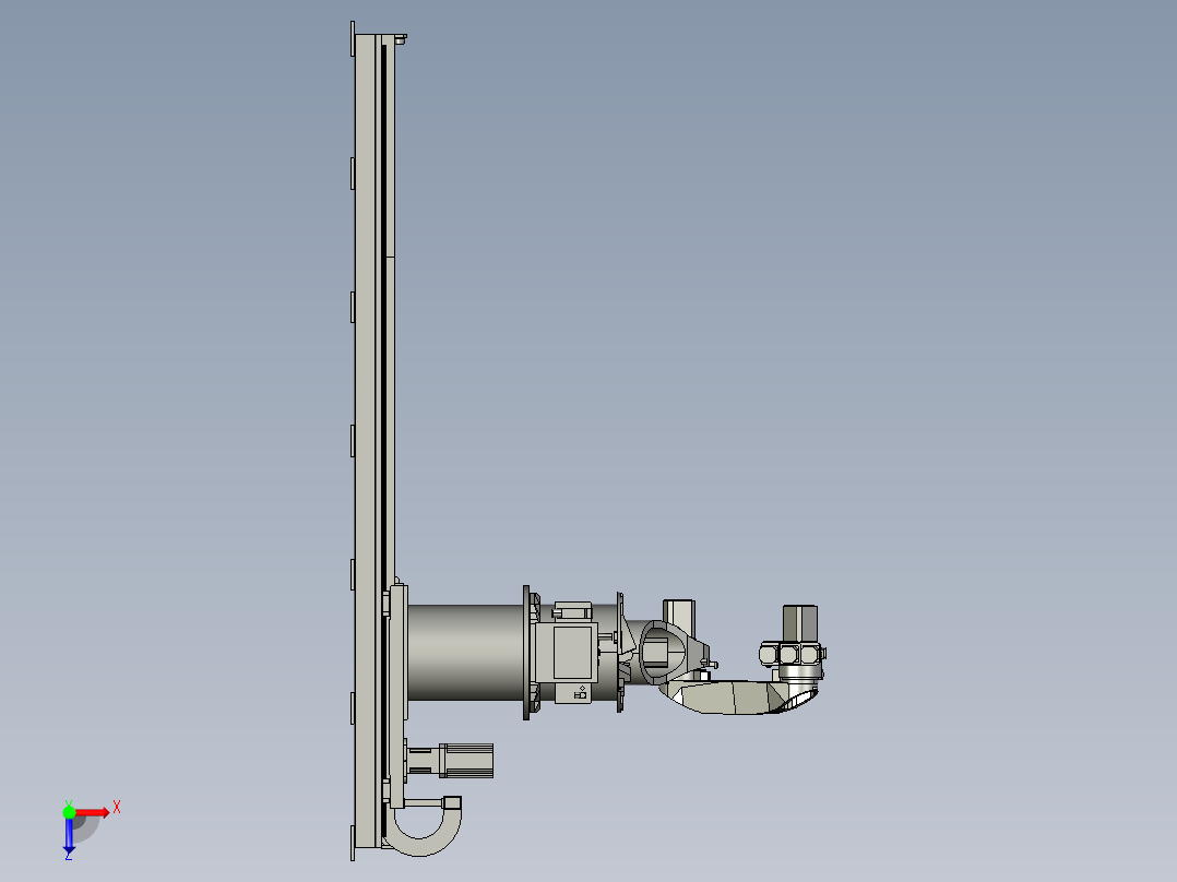 库卡KR6机器人行走机构-798607--100俯视图