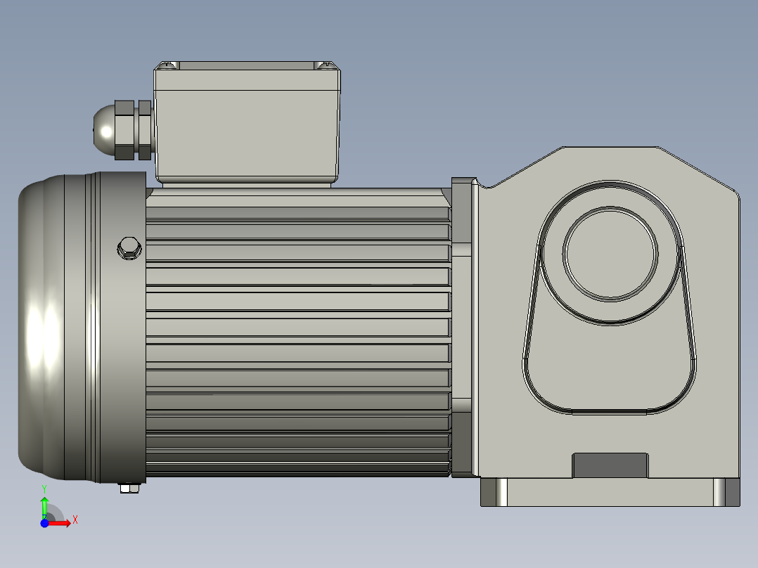 SZG22H-200W-30S-L-Z-F-J山藤减速电机前视图