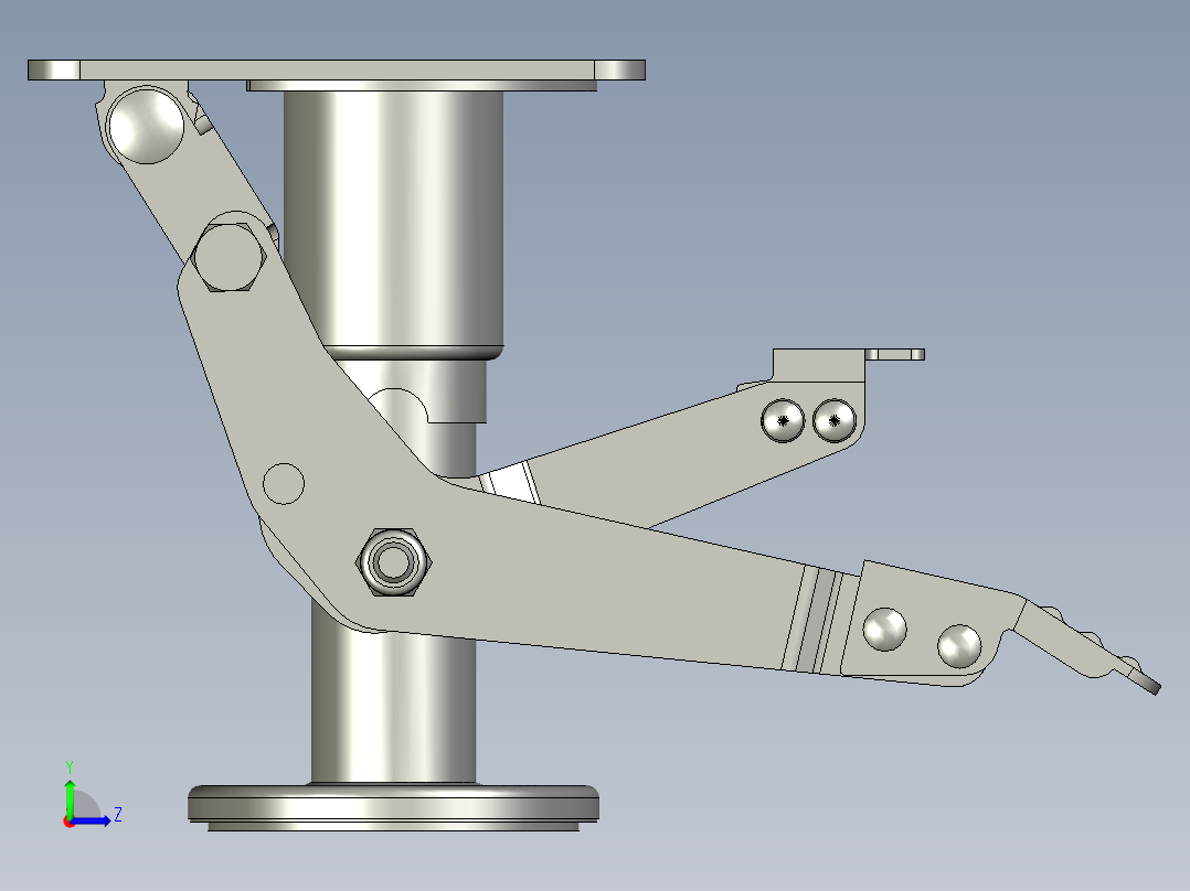 顶高器WAP01-4左视图