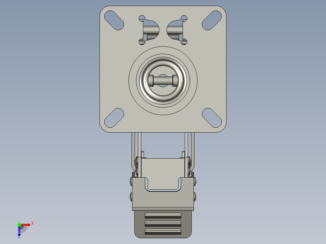 顶高器WAP01-4俯视图