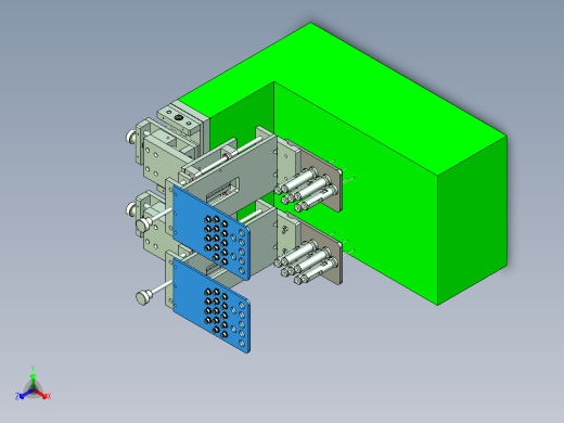 多轴多头打胶机构设计