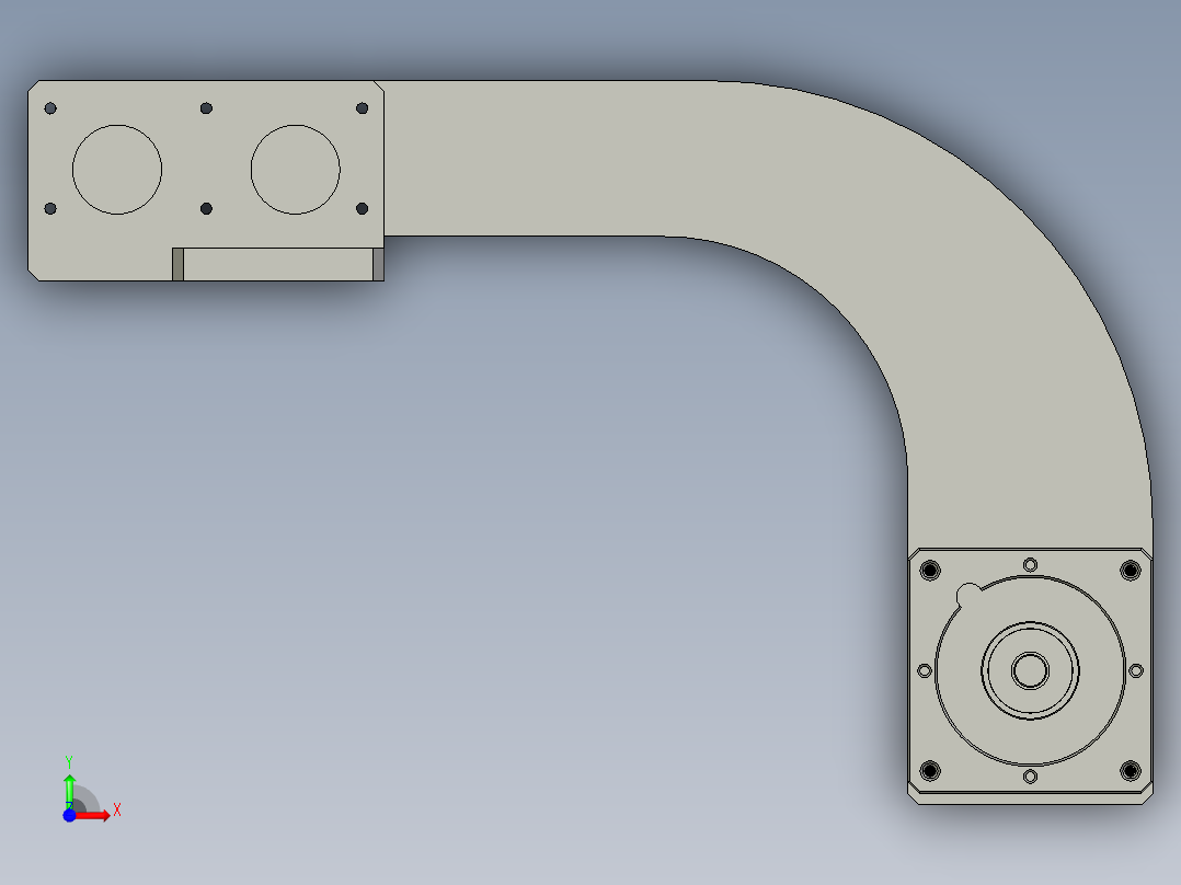 全自动铜膜天线切割检测自动化生产线S2d01-014原料收放组件前视图