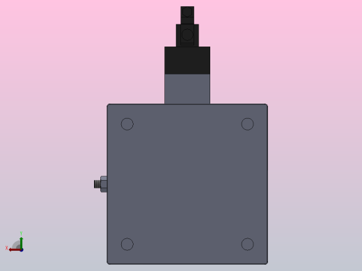 10A-5V系列无给油润滑气缸(通电时推式)[10A-5 SD 250 B 400 SD]后视缩略图