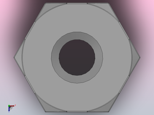 SKU 联管直二通卡套接头[SKU 08]俯视缩略图