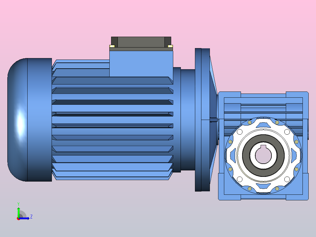 NMRV040-71B5-0.37左视图